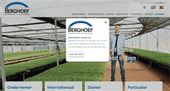 Desktop Screenshot of berghoef.nl